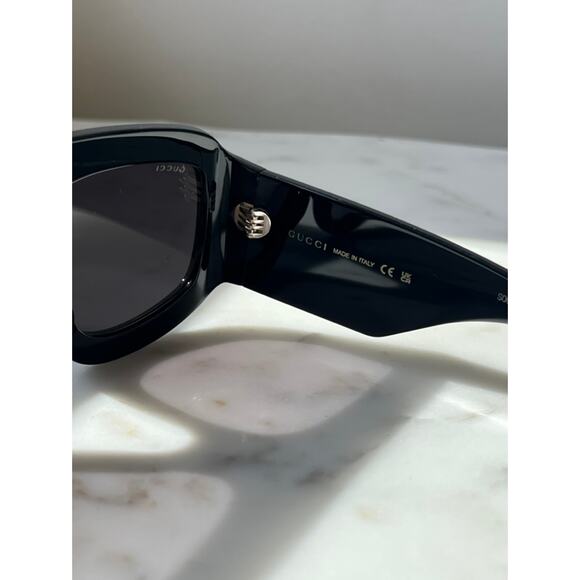 NEW Gucci GG0983S Logo Black Oversized Sunglasses $955 main image 14